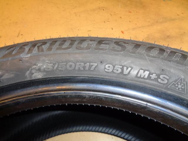 BRIDGESTONE WEATHERPEAK P 215 50 17 95V SL ALL WEATHER TIRE 006029 CQ1