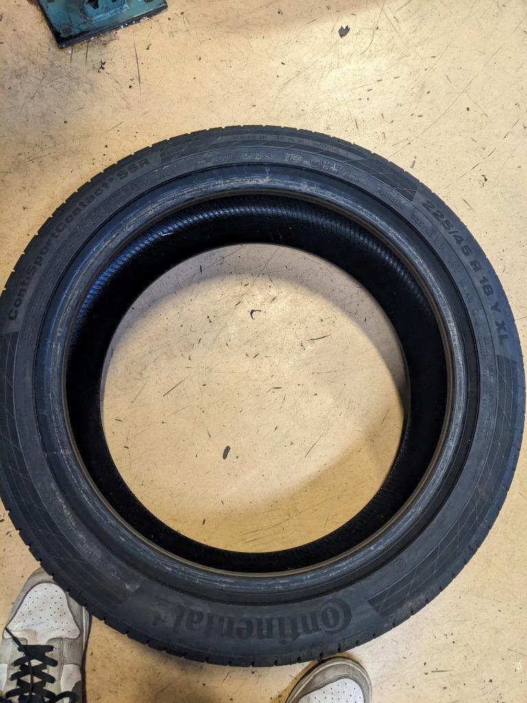 CONTINENTAL CONTISPORTCONTACT 5 MERCEDES SSR P 225 45 18 95Y XL TIRE 03563050000