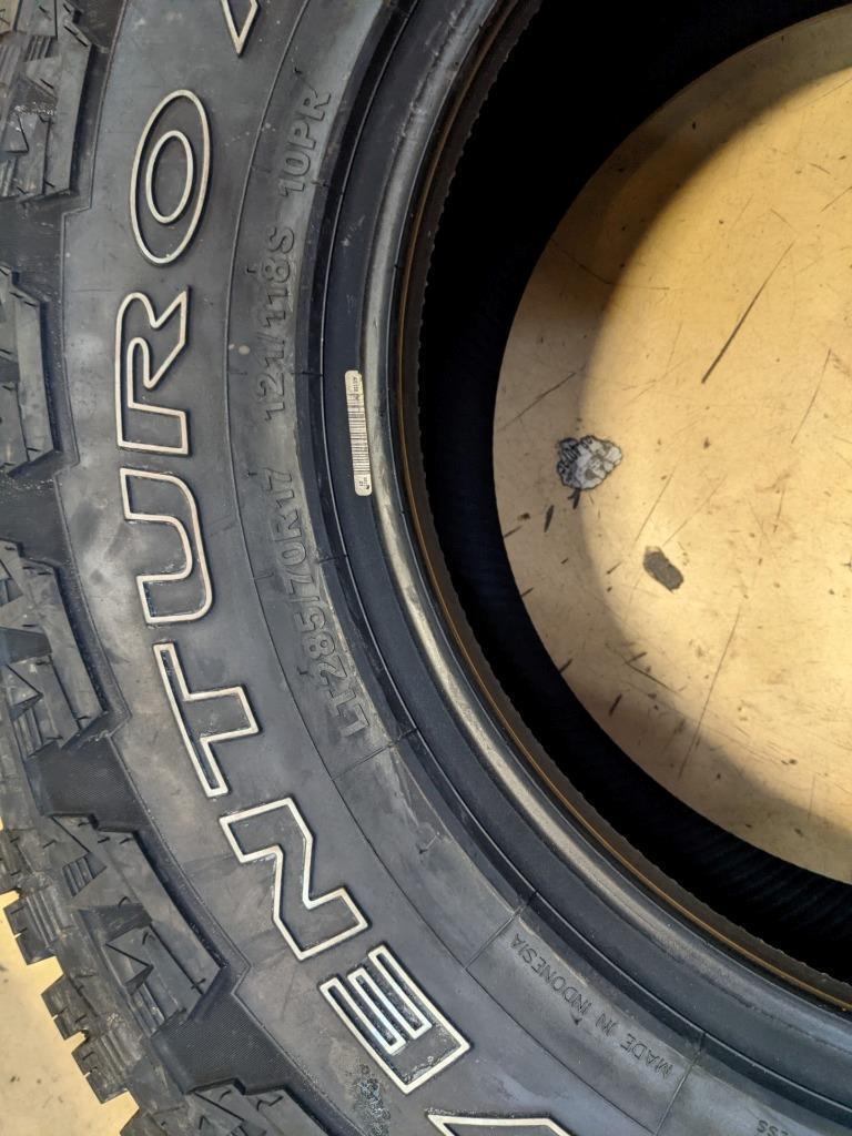 GT RADIAL ADVENTURO ATX OWL LT 285 70 17 121/118S 10PLY TIRE AS158 CQ1