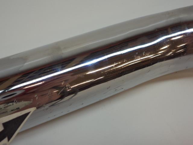 2 NEW CHROME 2" DRAG PIPE EXHAUSTS FOR HARLEY FXST 84-99 AND FX 84-85 R16