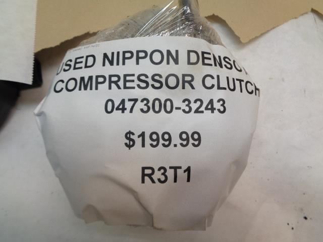 USED NIPPON DENSO AC COMPRESSOR CLUTCH 047300-3243 R3T1