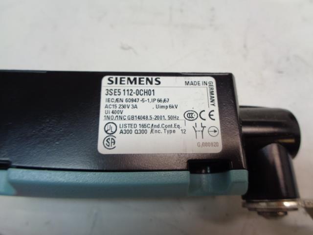 1 NEW SIEMENS POSITION SWITCH 3SE5-112-0CH01 R4TE