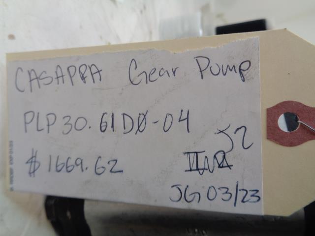 CASAPPA HYDRAULIC GEAR PUMP POMP PLP30.61D0-04 J2