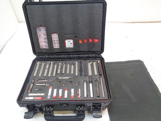TUNGALOY J-SERIES SWISS TOOL KIT FOR TURNING AND GROOVING NEW R35