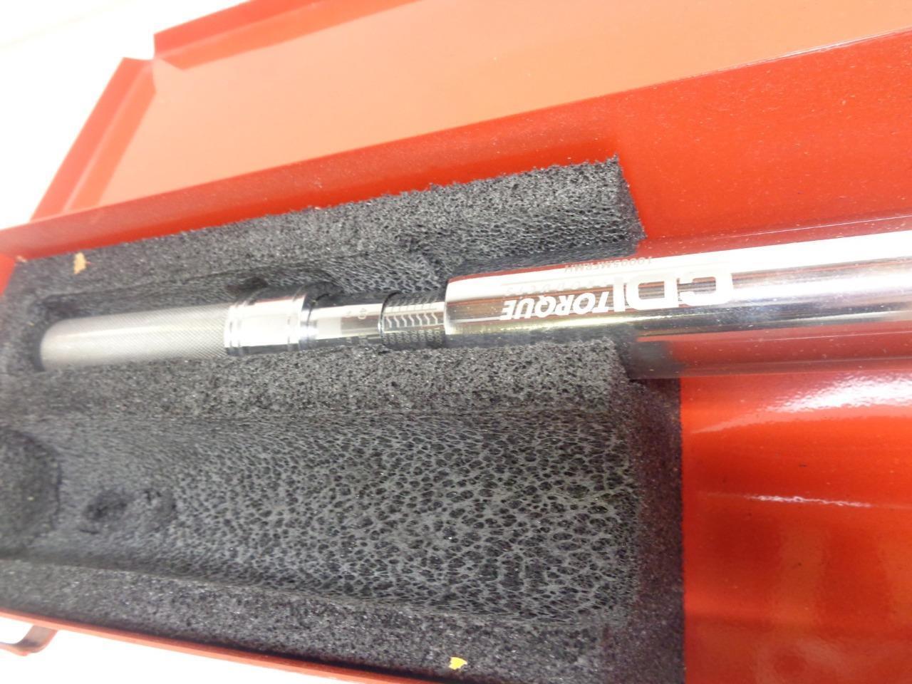 USED CDI PRODUCTS 10005MFRMH ADJUSTABLE MICROMETER TORQUE WRENCH 1" DRIVE SR