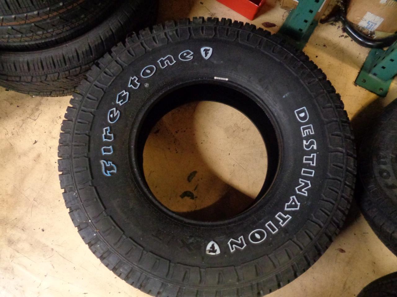 1 NEW TIRE FIRESTONE DESTINATION XT OWL LT 315 70 17 121/118R LRE10PLY 006135