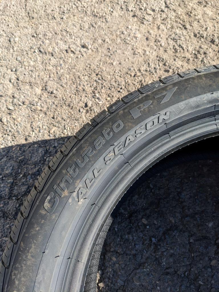 2 PIRELLI CINTURATO P7 (*) BMW MERCEDES RSC  P 245 45 18 100H XL TIRES 2477900