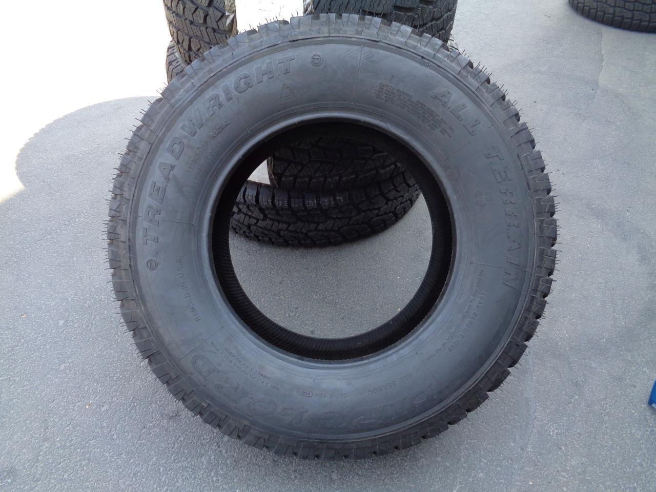 1 TREADWRIGHT DIRT LORD AT LT 265 70 17 123S LRE 10PLY DL2617E SU16