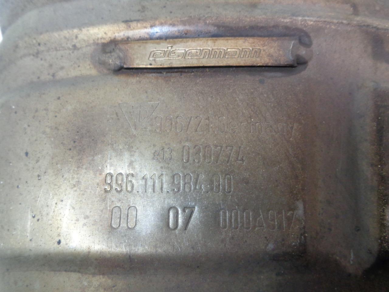 USED GENUINE PORSCHE 996 PSE OPTION EISENMANN EXHAUST PAIR 99611198400 R35