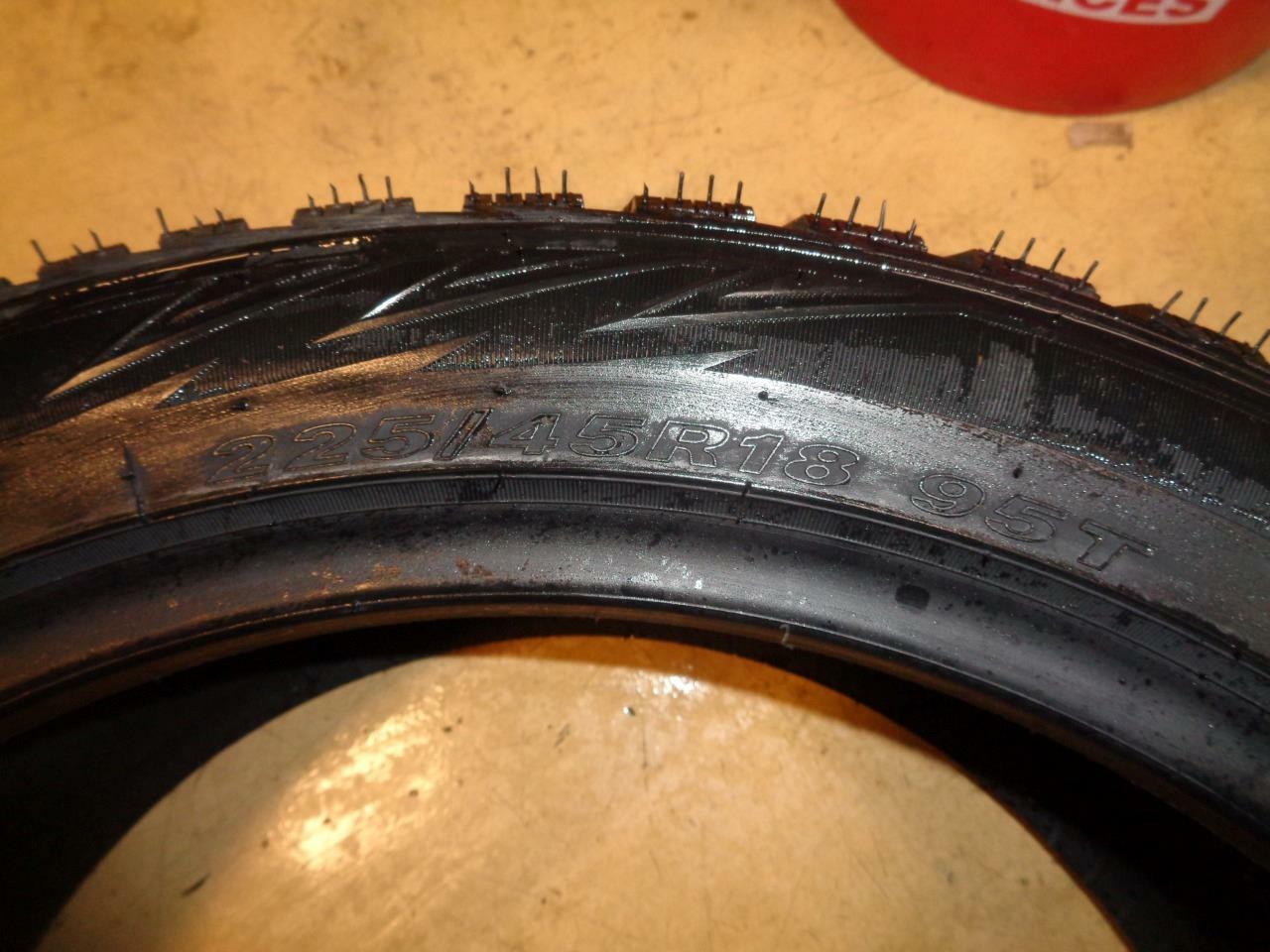 1 NEW TIRES NEXEN WINGUARD WINSPIKE WH62 P 225 45 18 95T XL 16252NXK