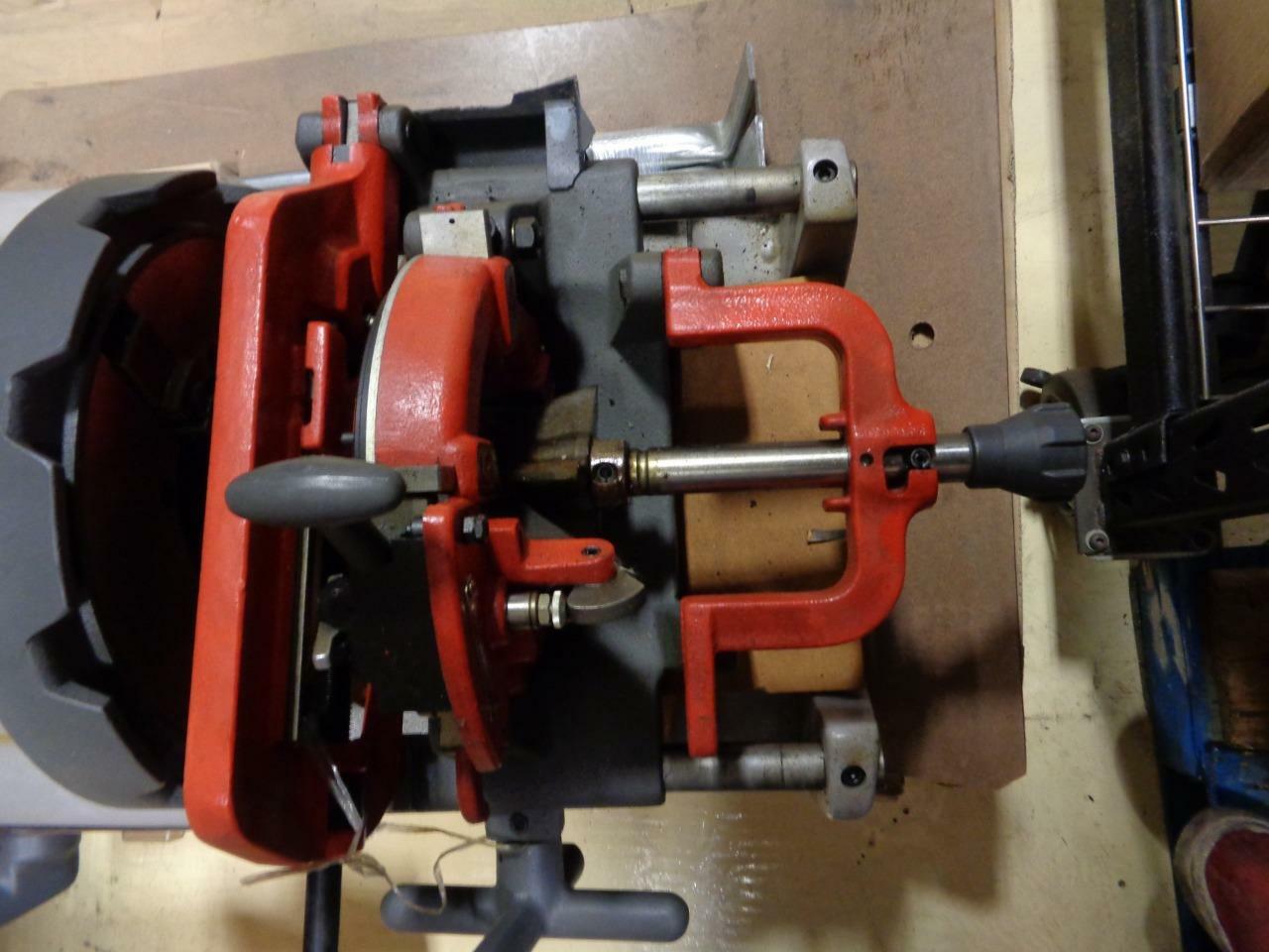 1 NEW ROTHENBERGER SUPERTRONIC 4 SE 4" THREADING MACHINE 230V 63006