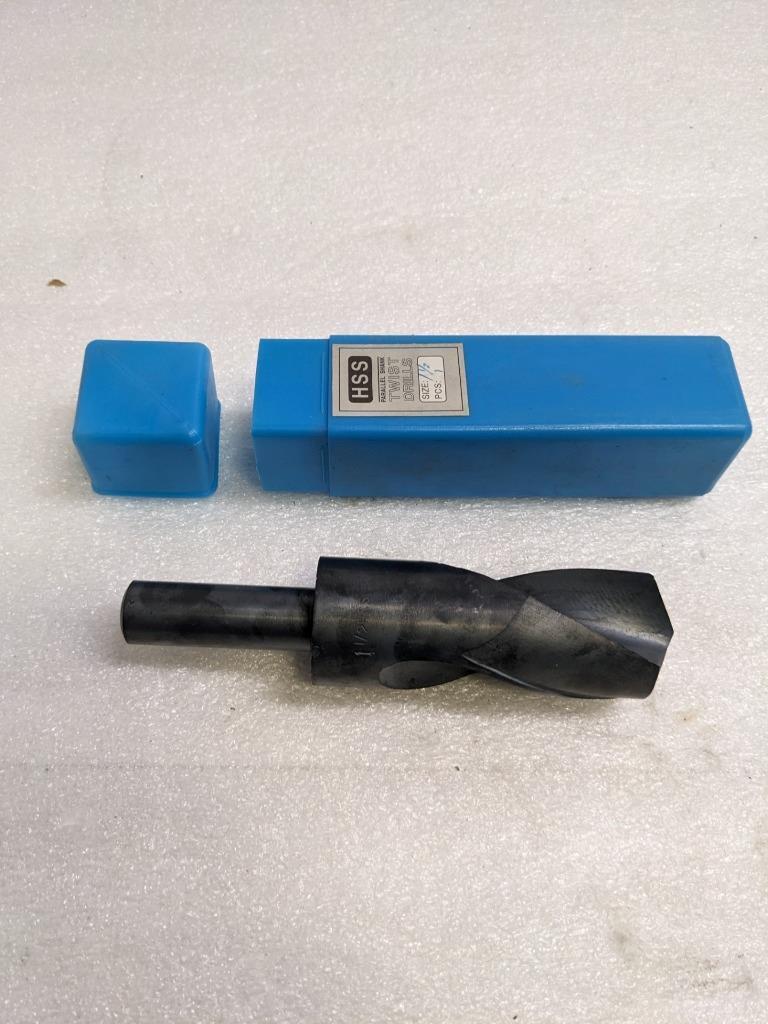 UNBRANDED HSS PARALLEL SHANK TWIST DRILL BIT 1-1/2" NEW R22T5