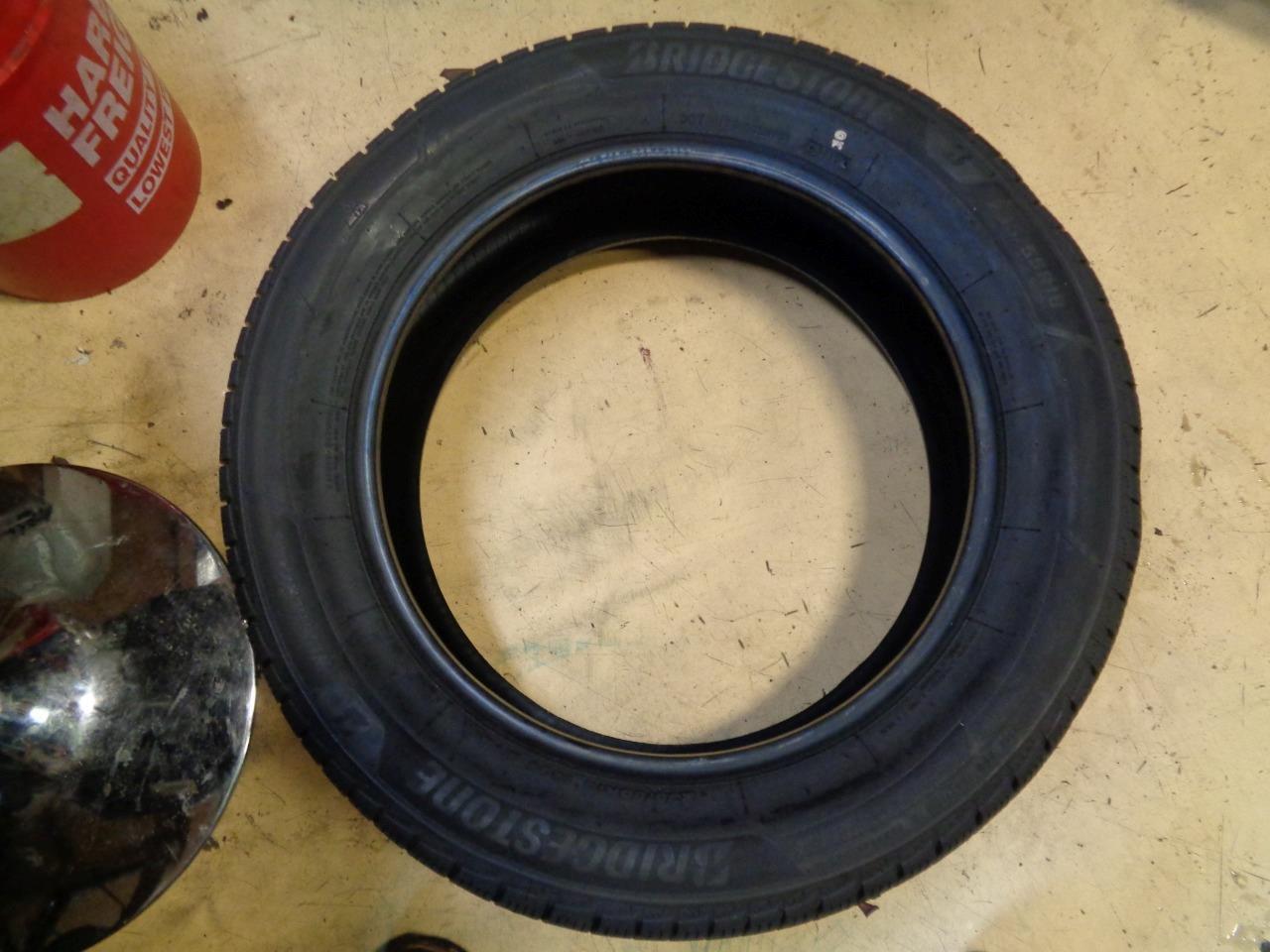 2 BRIDGESTONE WEATHERPEAK P 235 55 18 100V SL ALL WEATHER TIRES 009666 BQ4