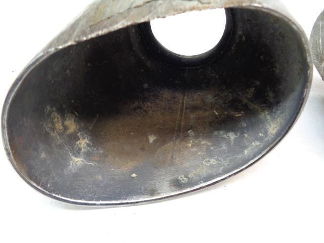 USED PAIR EXHAUST TIPS for PORSCHE 911 993 NB EP 5110 R19T1