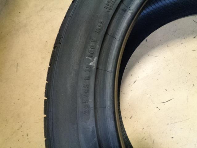CONTINENTAL PROCONTACT TX (VOL) VOLVO 245 45 18 100V XL TIRE 601029 BQ4