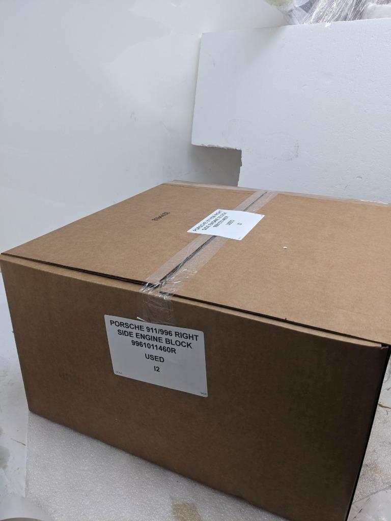 PORSCHE 911/996 RIGHT SIDE ENGINE BLOCK 9961011460R USED B2