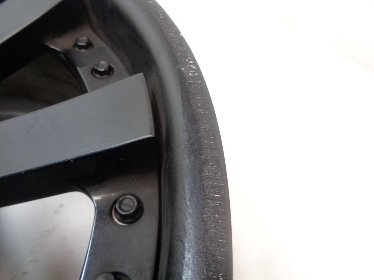 USED PAIR FORGIATO CONCAVO 20x10 5x120 ET42 BLACK 3 PIECE WHEELS WR