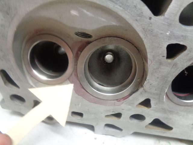 85-88 PORSCHE 944 TURBO CYLINDER HEAD W/O VALVES/SPRINGS 951 104 303 1R NO.3 I2