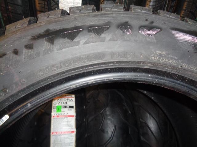 2 BRIDGESTONE BLIZZAK DM-V2 P 275 50 20 113S XL 005845 WINTER TIRES CQ1