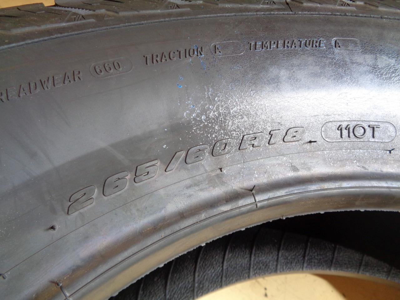 2 BFGOODRICH TRAIL TERRAIN TA OWL P 265 60 18 110T ALL TERRAIN TIRES 92079 CQ1