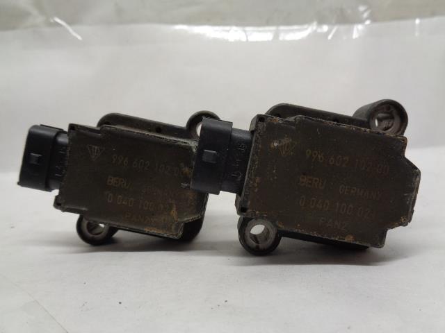 USED PAIR OF GENUINE PORSCHE BERU IGNITION COILS 996 602 102 00 R25T5