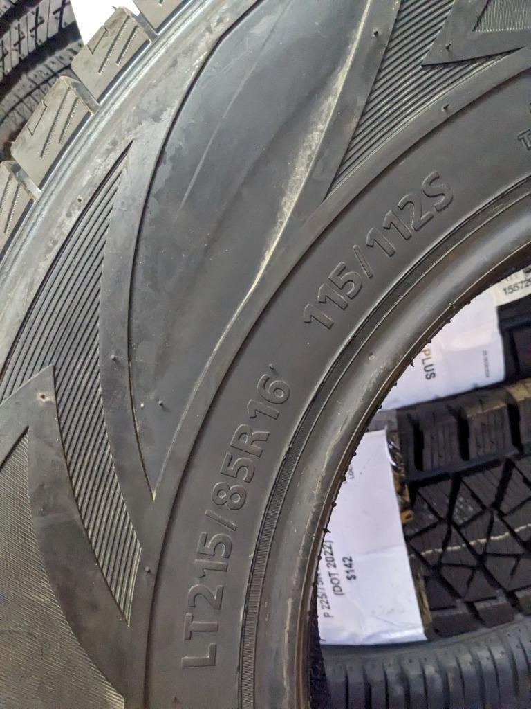 DELINTE DX11 BANDIT HT BSW LT 215 85 16 115/112S LRE 10PLY TIRE 9753 CQ2