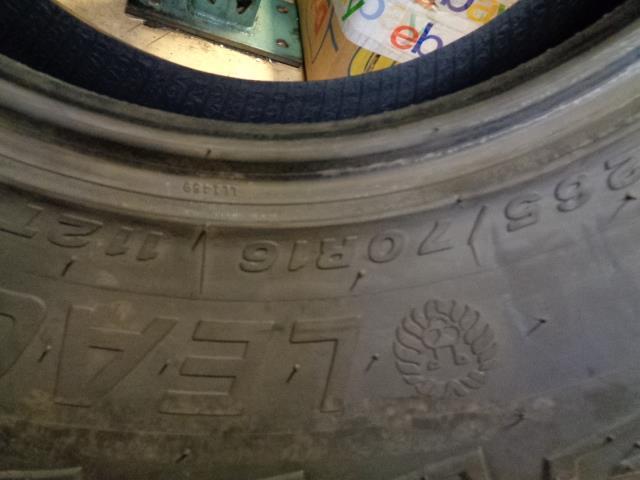 LEAO LIONSPORT A/S BSW P 265 70 16 112T TIRE SL 221005265 BQ4