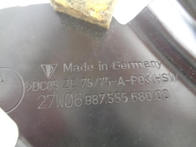 1 USED GENUINE PORSCHE 987.555.680.00 SUN VISOR BRACKET RIGHT REAR CAYMAN R21