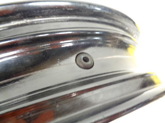 USED ENKEI KAWASAKI SPORTBIKE BLACK 3 TWIN SPOKE WHEEL 17x3.5 BORE 25.8mm WR