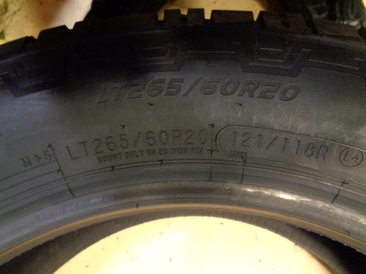 IRONMAN ALL COUNTRY A/T 2 LT 265 65 20 121/118R LRE 10PLY TIRE 07710 SU16 AQ4