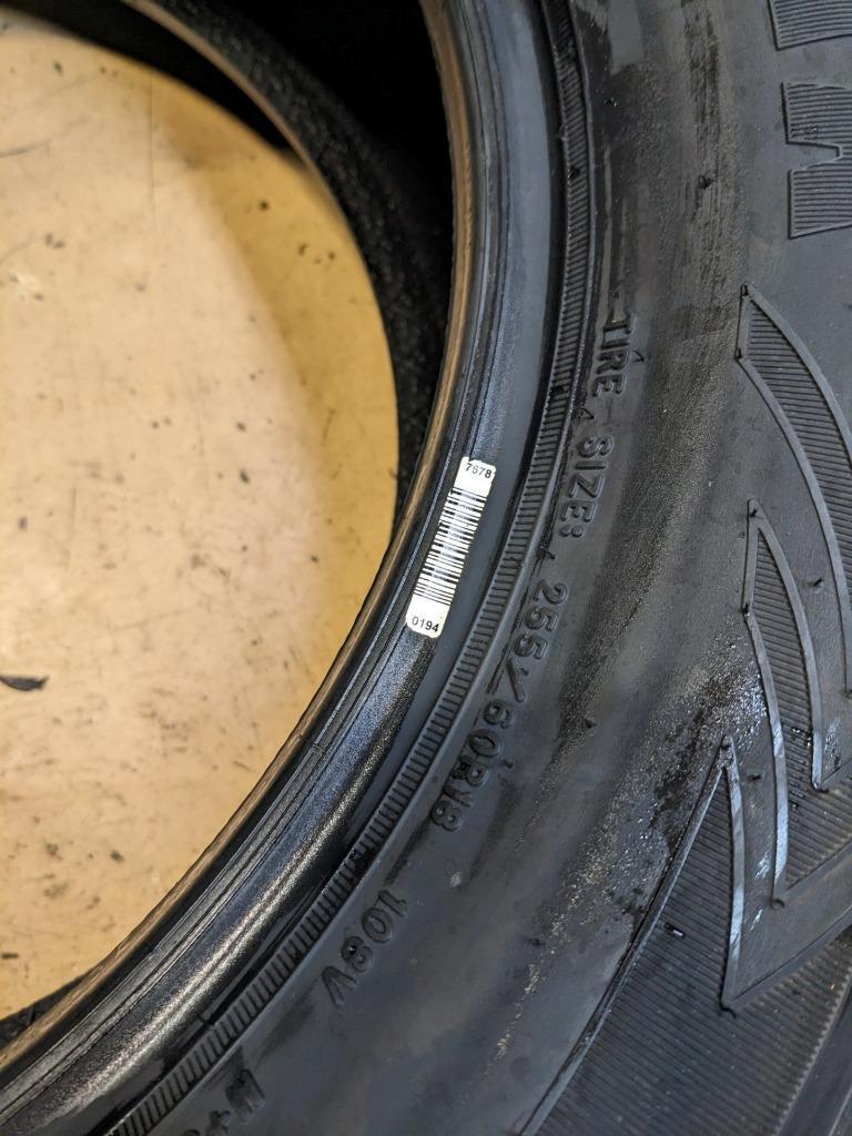 GOODYEAR EAGLE ENFORCER P 255 60 18 108V SL TIRE 732005563 CQ2