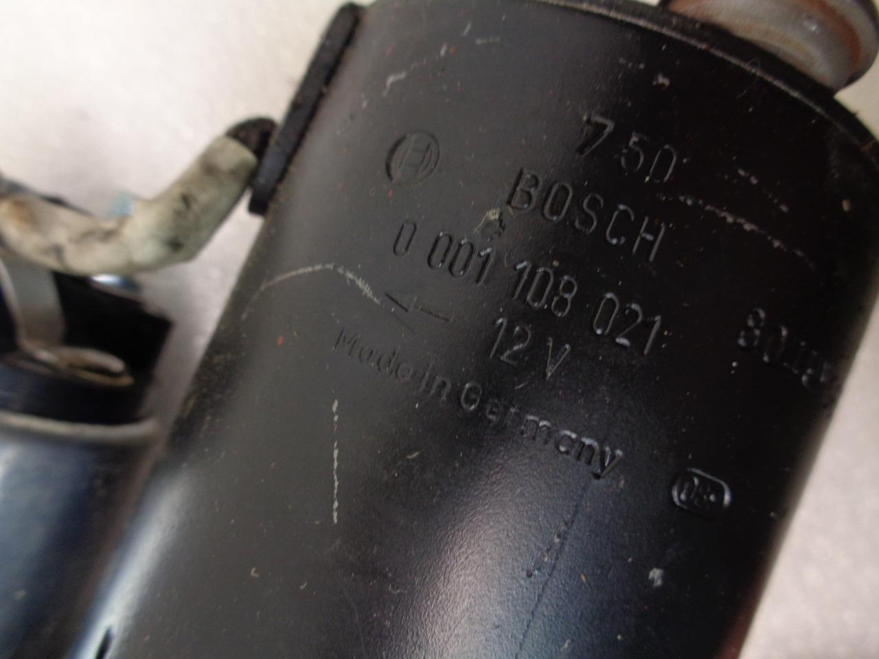 USED BOSCH 0 001 108 021 STARTER FITS PORSCHE 944 86-91 2.7 L 3.0 L R14