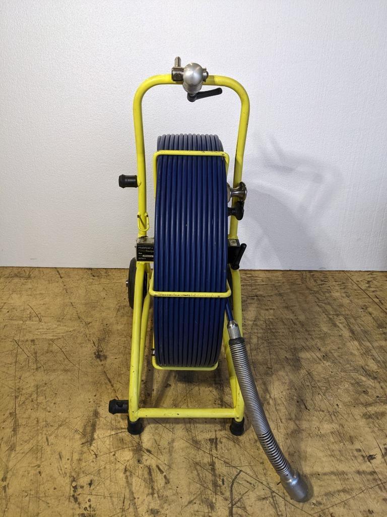 USED PINE ENVIRONMENTAL PEAR POINT P342 FLEXIPROBE REEL W/ CASE 200' B2