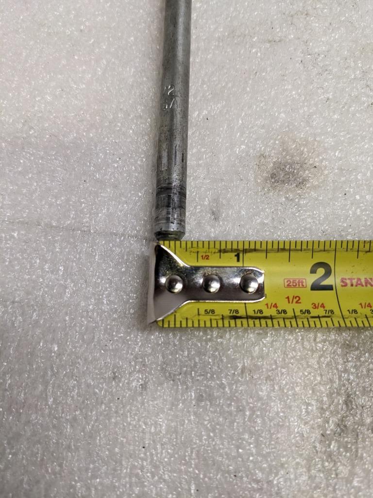 UNBRANDED STAINLESS STEEL DRILL BIT 1/2" X 12" CARBIDE TIP USED R22T2