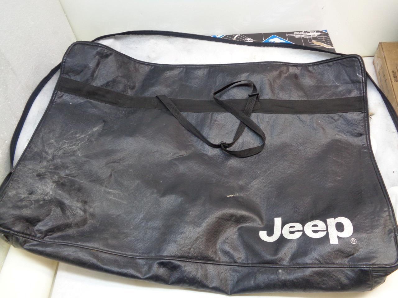 USED JEEP TJ/LJ/YJ SOFT TOP DOOR & WINDOW CARRYING/STORAGE BAG SB823593BK SR