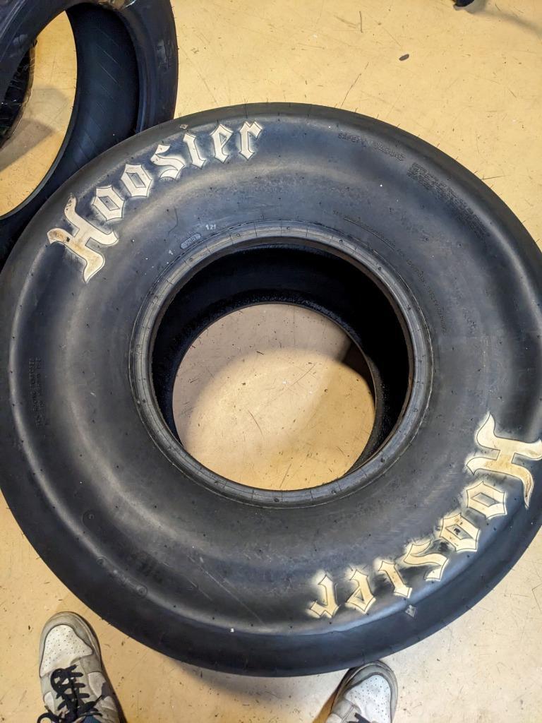 USED HOOSIER BR3 DRAG WL 15 34 16 DRAG RACING SLICK TIRE 18771BR3CQ3