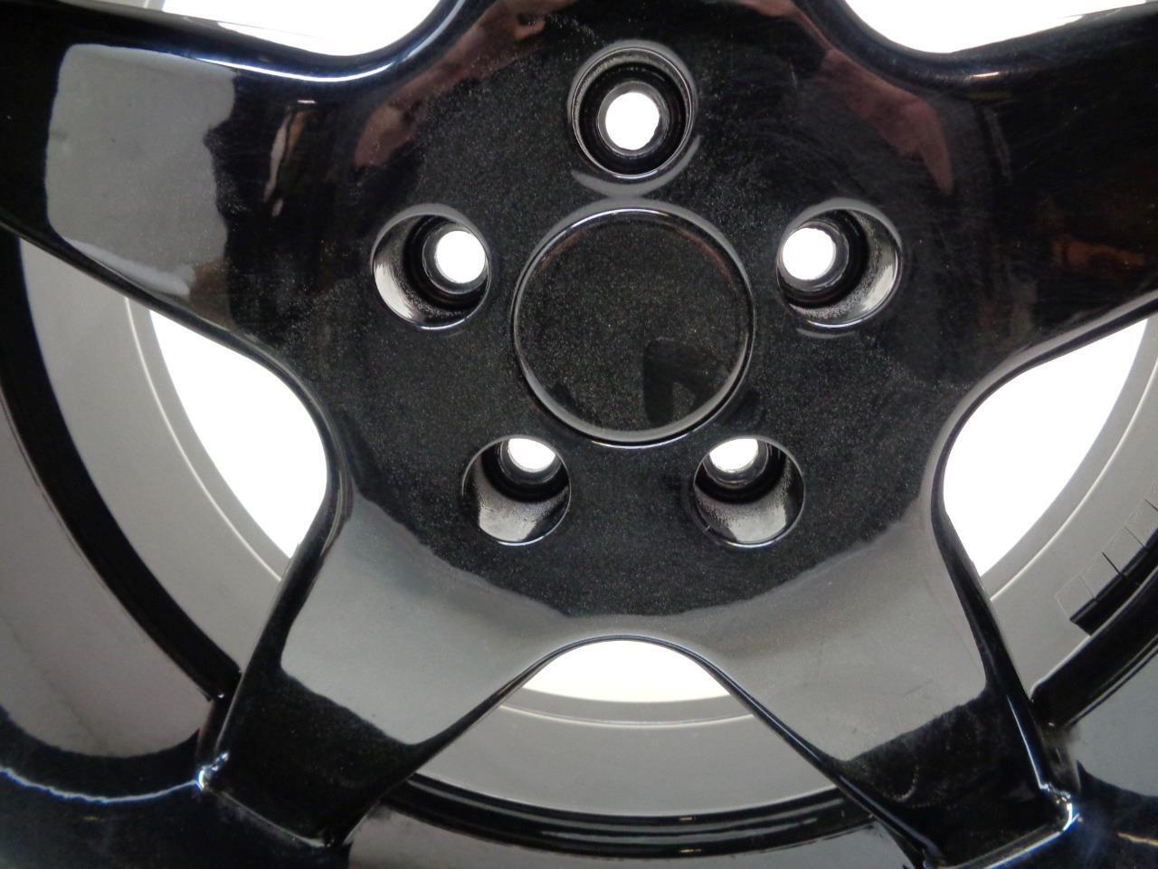 1 NEW UNBRANDED 18x7.5 5x108 GLOSS BLACK WHEEL WR