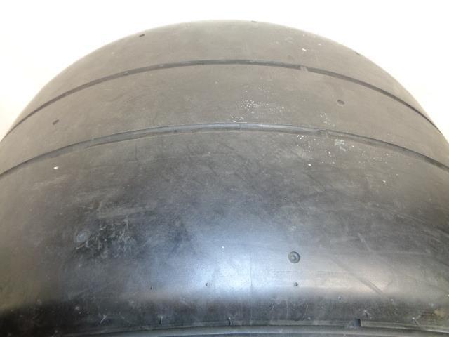 USED CUSTOM POLISHED 18X12 5X4.75 ET 50.50 DRAG BEADLOCK WHEEL W/TOYO TIRE B2