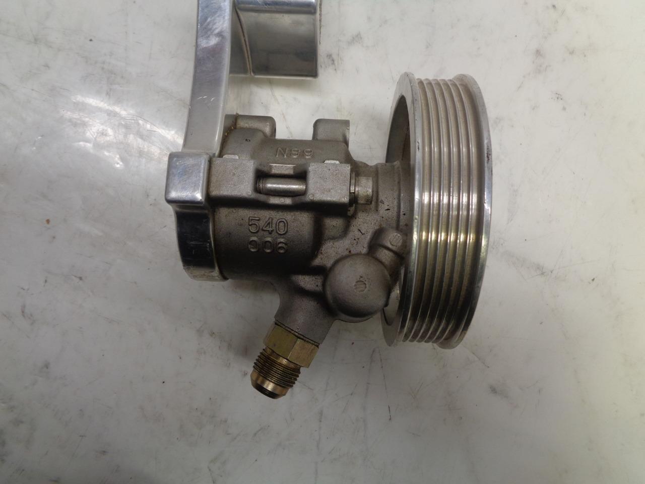 USED BILLET BRACKET POWER STEERING PUMP AND PULLEY R15