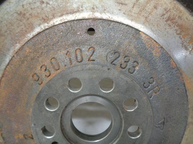 USED PORSCHE 911 87-89 FLYWHEEL 930 102 233 3R R20T9