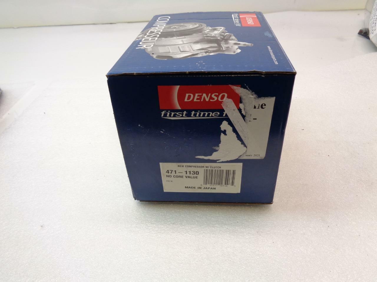 USED DENSO 471-1130 AC COMPRESSOR W/ CLUTCH FOR PORSCHE 911 1989-1997 R2
