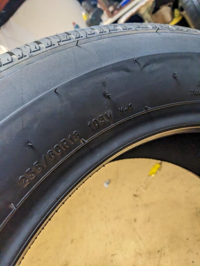 UNIROYAL TIGER PAW TOURING A/S DT P 235 60 18 103V SL TIRE 04753 CQ3