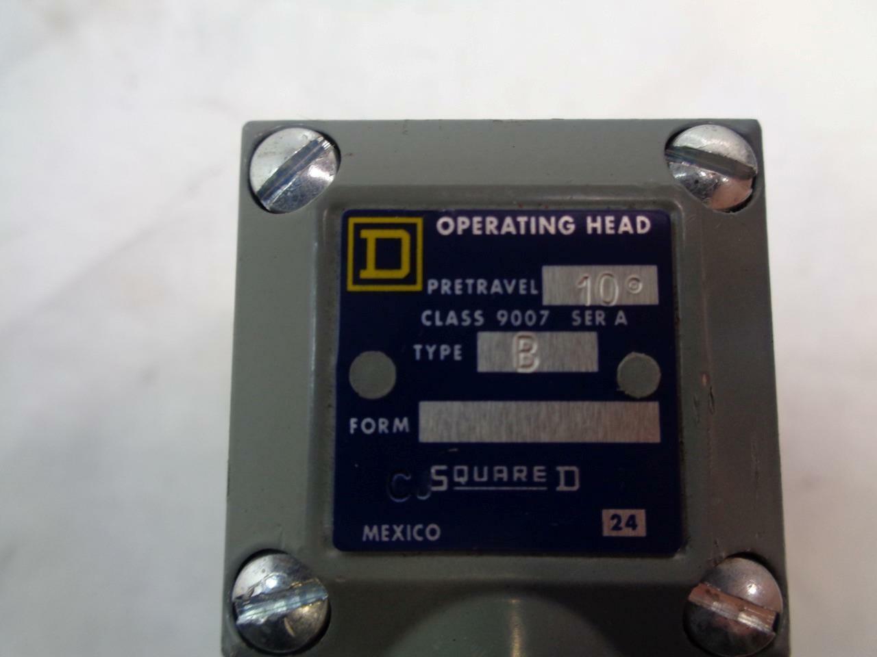 1 NEW SQUARE D 9007 C54 BS LIMIT SWITCH R4 TC