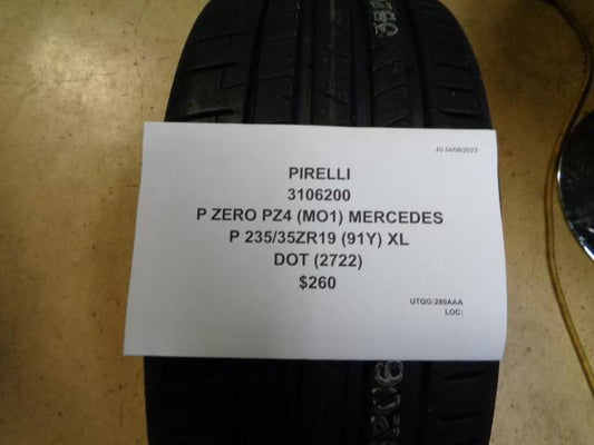 1 PIRELLI P ZERO PZ4 (MO1) MERCEDES AS+ P 235 35 19 91Y XL 3106200 TIRE CQ2
