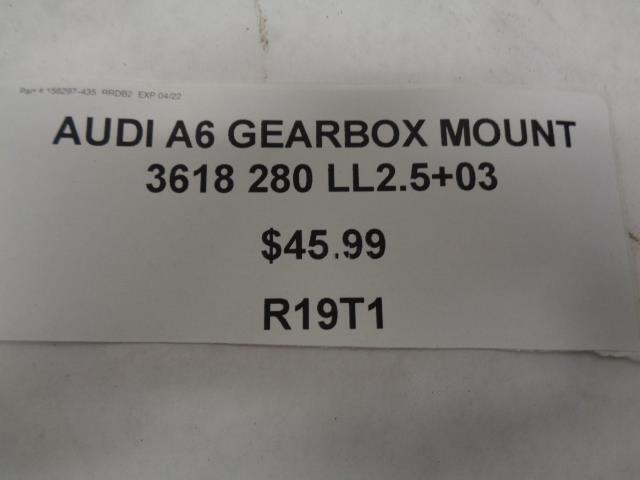AUDI A6 GEARBOX MOUNT 3618 280 LL2.5+03 R19T1