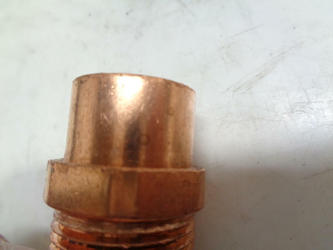 1 NEW PACK OF 22 NIBCO 604 COPPER 3/4" ADAPTERS CxMNPT R10TC