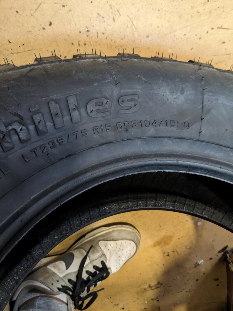 2 ACHILLES 838 M/T BSW LT 235 75 15 104/101R LRC 6 PLY TIRES MAS237515 CQ2