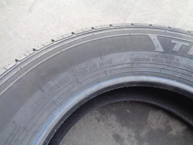 2 FINALIST TERRENO HT LT 245 75 17 121/118S LRE 10PLY TIRES LL-LT030 BQ4