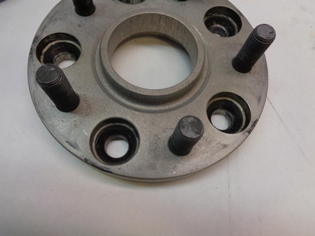 USED PAIR OF HUB SPACERS WITH LUG NUTS BBS09.23.495-23 R5TF