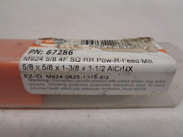 IMCO 67286 5/8X5/8 1 3/8X3-1/2 ALCRNX M924 5/8 4F SQ R POW-R-FEED MILL R22T6BM